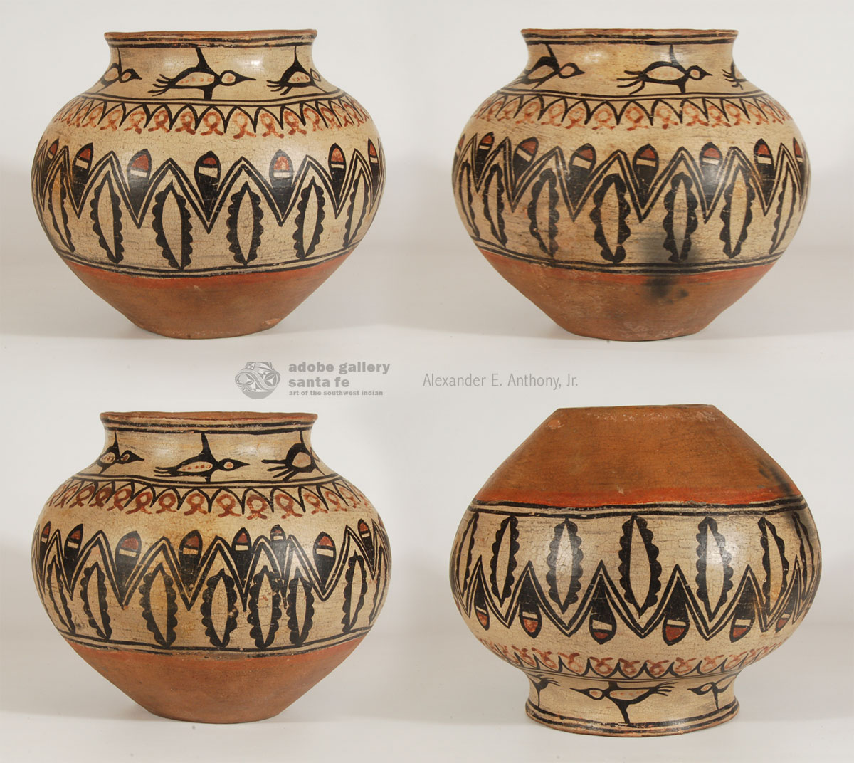 Historic San Ildefonso Pueblo Pottery C4068G